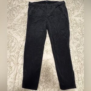NWT J. Crew Women’s Black Corduroy Pants (Size 32)